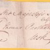 OHMS 1798 front to Usk, signed GC Office and C Godby. Great free mark, cat £100