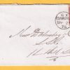 Outer 1875 Edinburgh local post with 1d red Star Pl 154 with Edinburgh 3-bar duplex