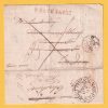 Cover 1802 Paris to London, then redirected to Cheshire. Foreign Office inward single rim and nice transit marks
