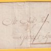 Entire 1798 London local post with Foreign Office double circle stamp in red. Interesting contents