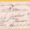 Free front 1834 Torquay to Dunse, redirected to Edinburgh, No. 1 local office mark. Signed Sinclair