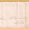 Entire 1844 to USA, itemised invoice of money owed to William Merriam