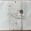 1871 Penny Red plate 130 on cover. Fine and fresh