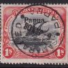 PAPUA 1901-05 BNG OP PAPUA 1/- VFU. SG19